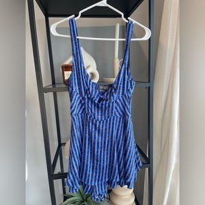 NWOT URBAN OUTFITTERS BLUE ROMPER